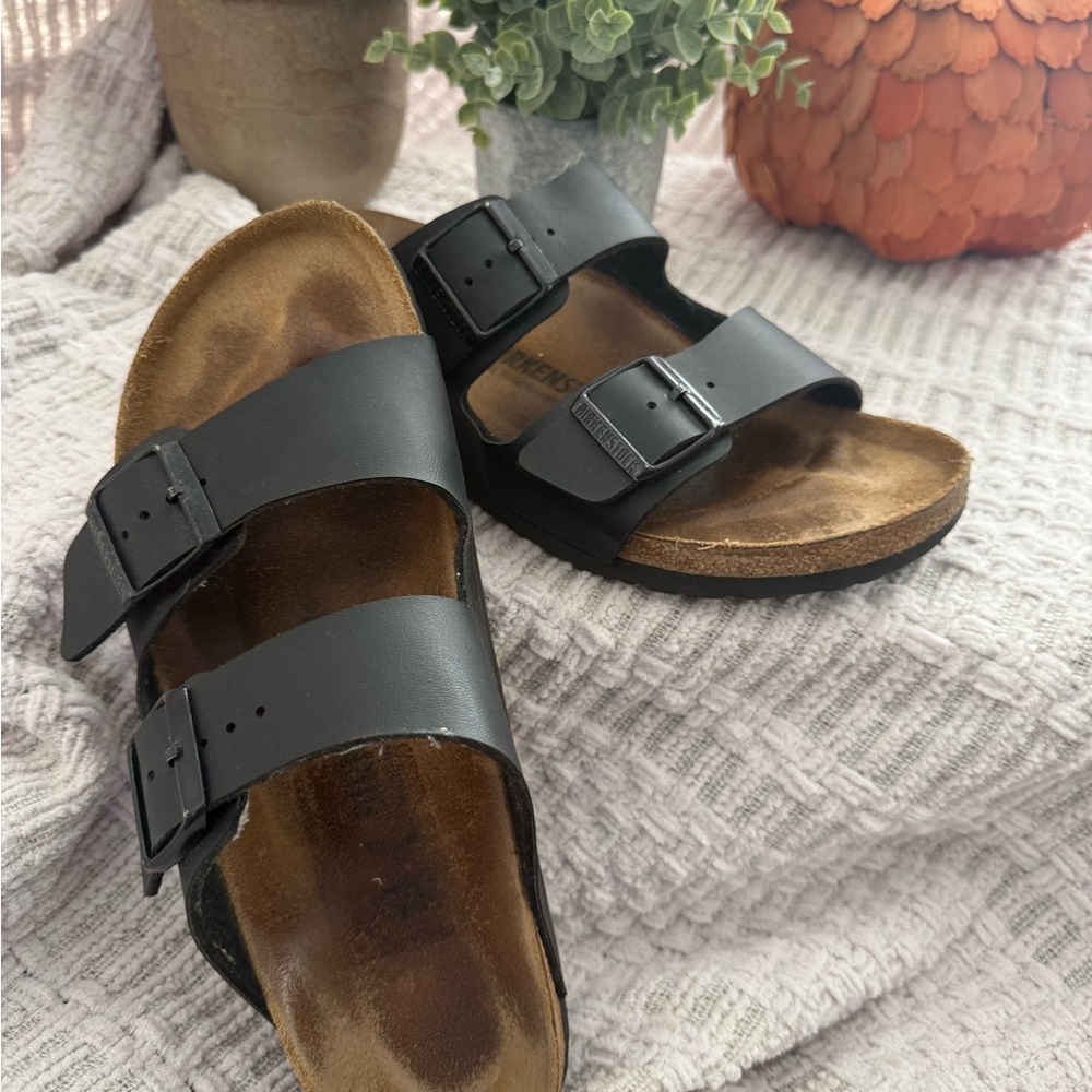 Birkenstock Black Double Strap Sandals
